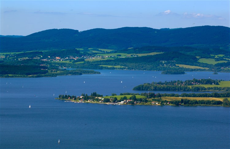 Pohled na přehradu Lipno | FRYMBURK - Frymburk
