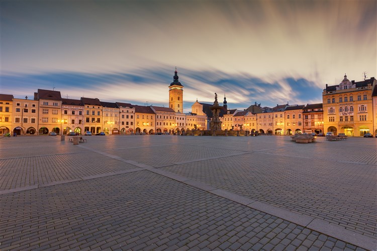 Náměstí Přemysla -otakara II., zdroj město České Budějovice | BUDWEIS - České Budějovice