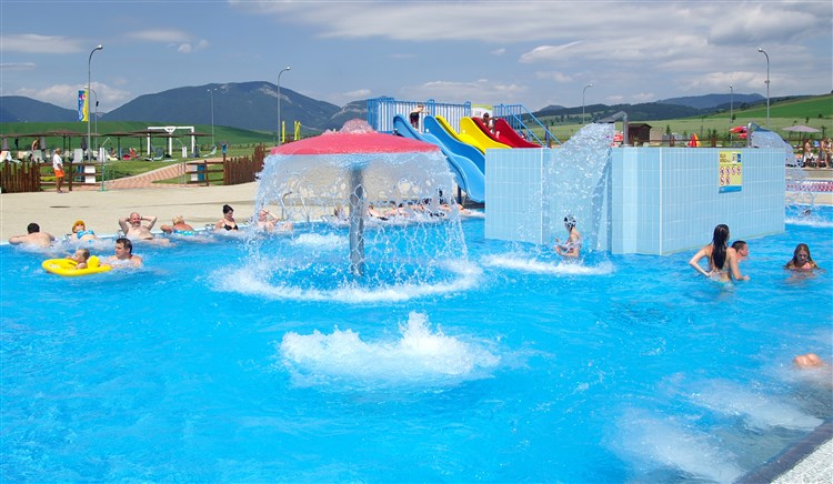 Tatralandia - letní bazén s atrakcemi | MALADINOVO - Liptovský Mikuláš