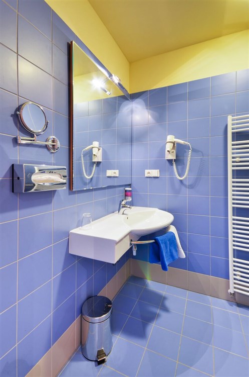 koupelna v jednolůžkovém pokoji | FILIPINUM - Jablonné nad Orlicí