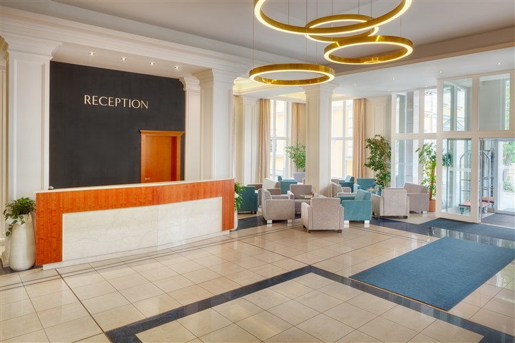 recepce | Spa & Wellness Hotel OLYMPIA - Mariánské Lázně