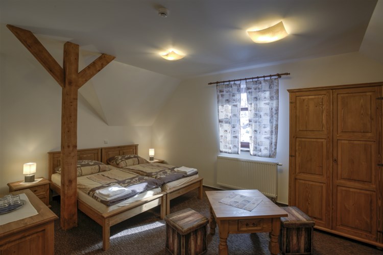 třílůžkový pokoj | RELAX PENSION SCHÖNWALD - Budišov nad Budišovkou - Podlesí