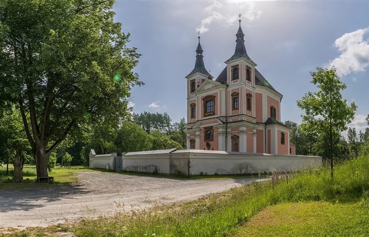 poutní kostel sv. Anny a sv. Jakuba Většího (Stará Voda) | RELAX PENSION SCHÖNWALD - Budišov nad Budišovkou - Podlesí