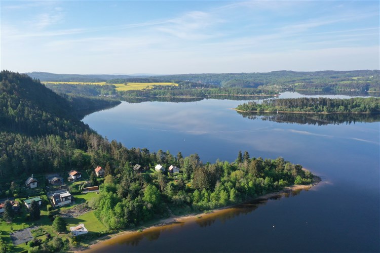 Orlická přehrada | PANORAMA ORLÍK - Klučenice-Podskalí