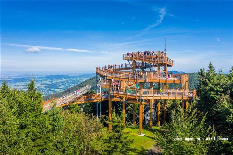 Stezka Valaška na Pustevnách, zdroj: Agentura m-ARK Olomouc | WELLNESS RESORT ENERGETIC - Rožnov pod Radhoštěm