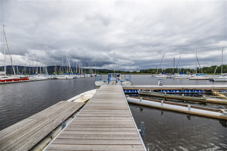 Hotelová marina (přístav) | FONTÁNA BLUE MARINE RESORT - Hrdoňov