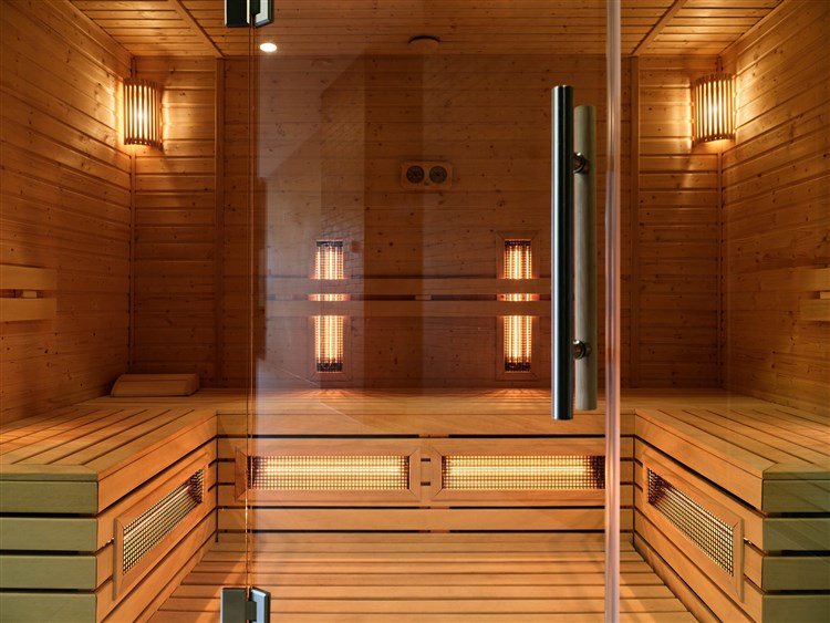 Pohled na saunu v hotelu BERGO RESORT & SPA | BERGO RESORT & SPA  - Szklarska Poręba