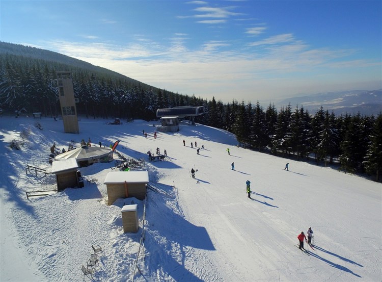 Ski areál KOUTY, zdroj CZECHTOURISM | Resort DLOUHÉ STRÁNĚ - Kouty nad Desnou