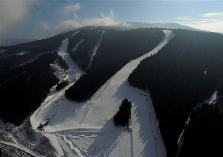Ski areál KOUTY, zdroj CZECHTOURISM | Resort DLOUHÉ STRÁNĚ - Kouty nad Desnou