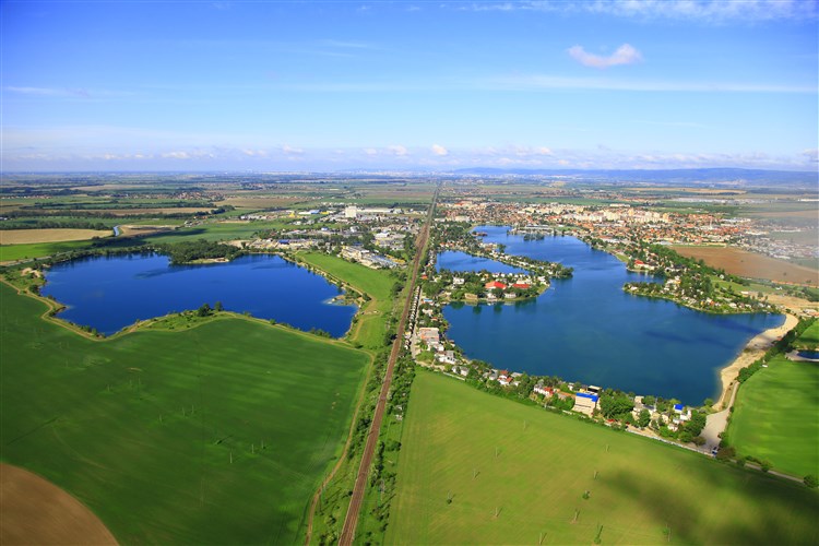 Sluneční jezera - foto ilu, zdroj TIK Senec | DOLPHIN - Senec