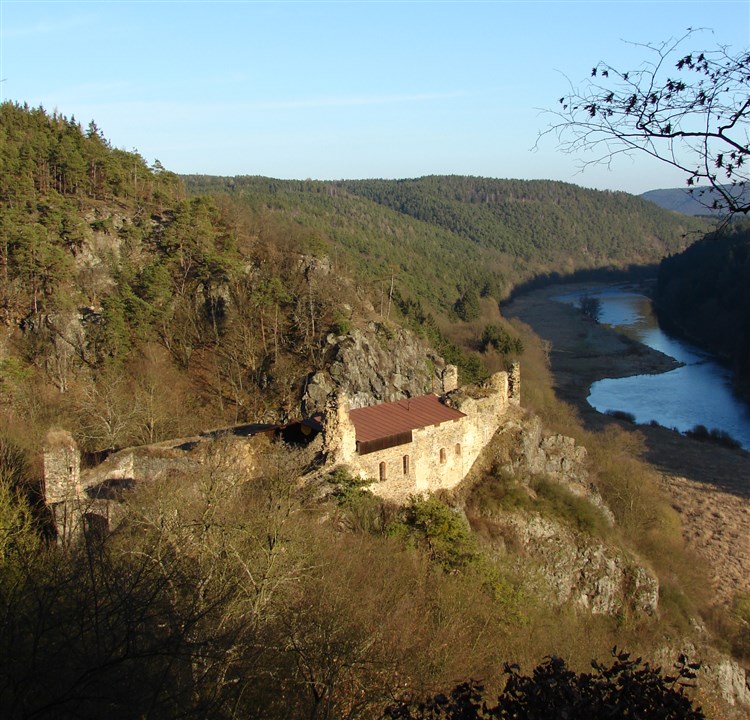 zřícenina hradu Krašov | BEROUNKA - Liblín na Berounce