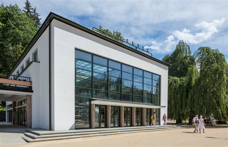 pavilon s pramenem Vincentka | Lázeňský & wellness hotel NIVAMARE - Luhačovice - Pozlovice
