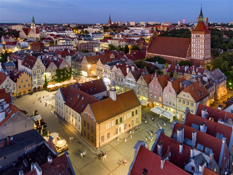 Staré město - noční pohled, foto worldisbeautifuleu | BEST WESTERN PLUS HOTEL OLSZTYN OLD TOWN - Olštýn