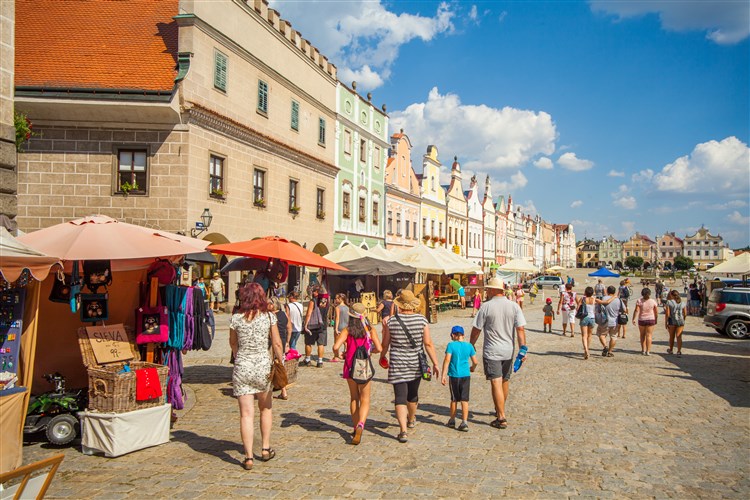 historické centrum, zdroj Agentura m-ARK Olomouc | PANGEA - Telč