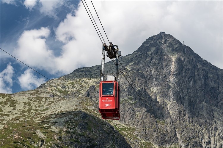 Lanovka na Lomnický štít | REKREACE ROH - ATLAS Hotel Tatry - Tatranské Matliare