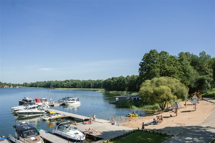 Pohled na pláž | Hotel TAJTY - Wilkasy - Giżycko