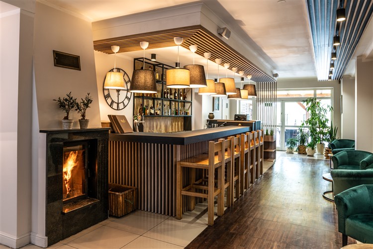 Pohled na hotelový bar | Hotel TAJTY - Wilkasy - Giżycko