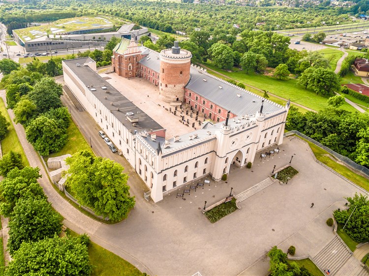 Letecký pohled na královský hrad v Lublinu, nyní Národní muzeum v Lublinu. | HOLIDAY INN EXPRESS LUBLIN - Lublin