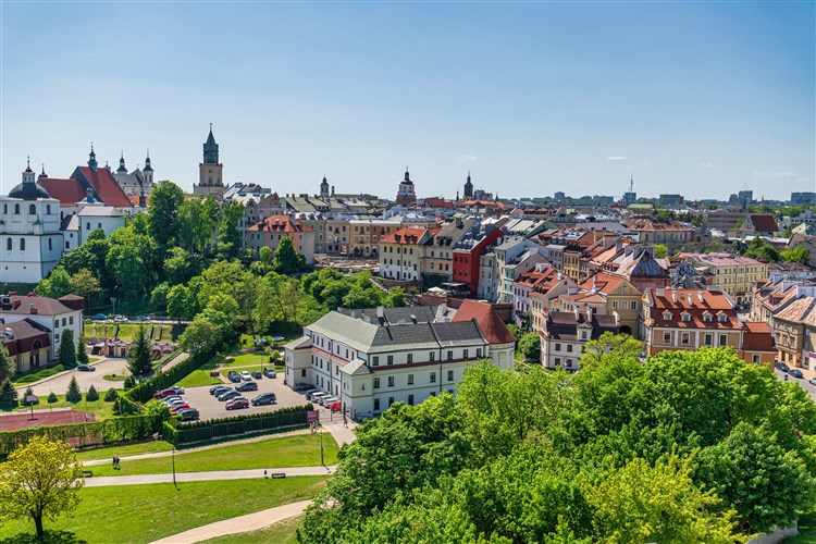 Lublin - panorama starého města. | HOLIDAY INN EXPRESS LUBLIN - Lublin