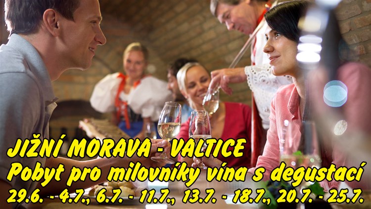 Jižní morava - Valtice | POBYT PRO MILOVNÍKY VÍNA, Penzion SIESTA - Valtice