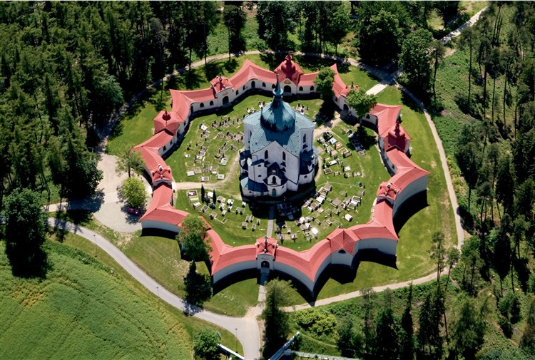 Žďár nad Sázavou, Poutní kostel sv. Jana Nepomuckého na Zelené hoře | MLÝNHOTEL 1 - Vílanec