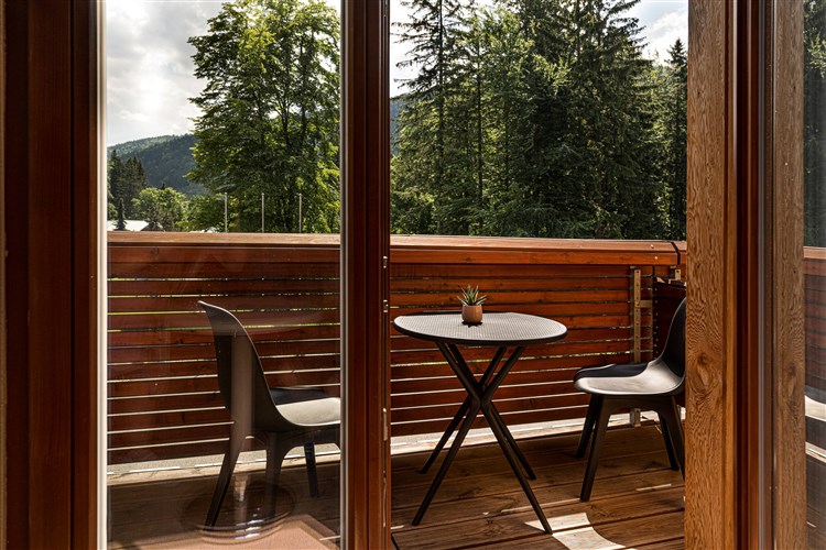 pokoj COMFORT, balkón | Horský hotel LORKOVA VILA - Čeladná