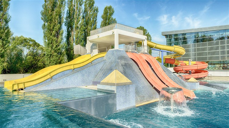 Letní areál - Mayska pyramida | AQUACITY POPRAD - Poprad