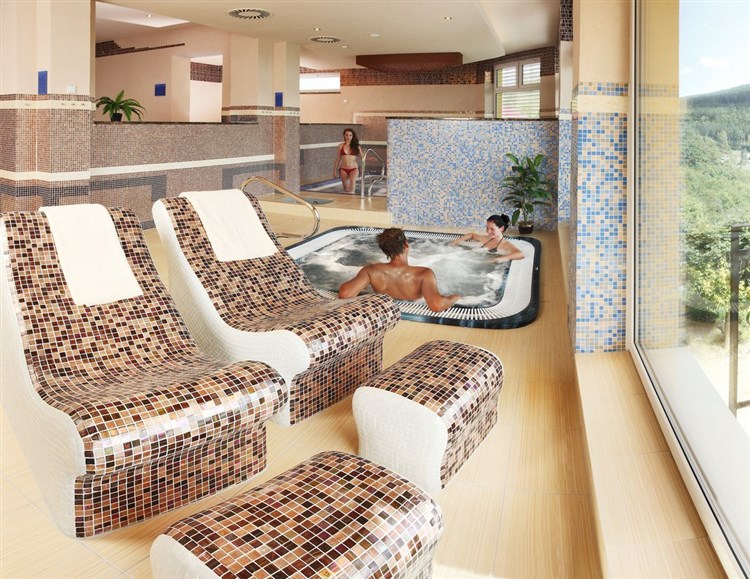 Wellness - whirlpool | Lázeňský & wellness hotel NIVAMARE - Luhačovice - Pozlovice