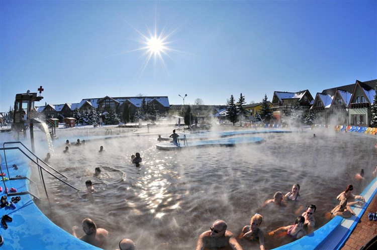 Vodní termální park Bešeňová - geotermální bazény | AGROTHERMAL - Bešeňová