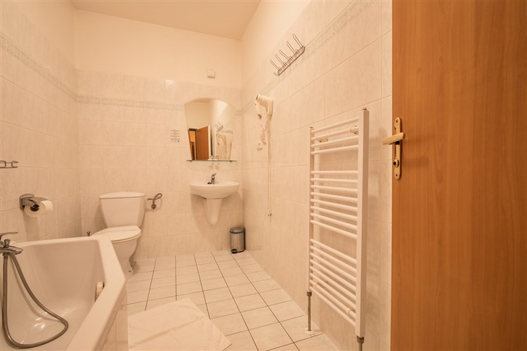Koupelna pokoje | KYJOVSKÝ PIVOVAR - Kyjov