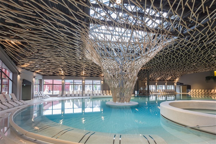 Pohled na rodiné wellness hotelu Breza. | BREZA**** - Terme Olimia